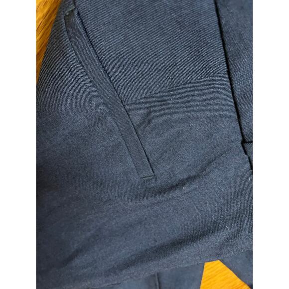 Banana Republic Ryan classic wool dress pants size 8 Flat Front Pockets Stretch - Picture 3 of 6